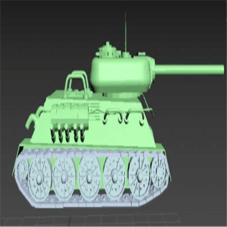 德宏充气军用坦克模型